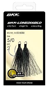 BKK Lone Diablo BT- Black Bucktail Olta İğnesi