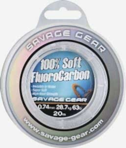 Savage gear Soft Fluoro Carbon 0,92 mm 15 m 40.5 kg 89 lb Misina